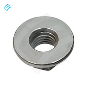 NEW OEM Tesla Model S/X/3 Nut Hex Flange M5x0.8 Steel Zinc Nylock 1012845-00-A