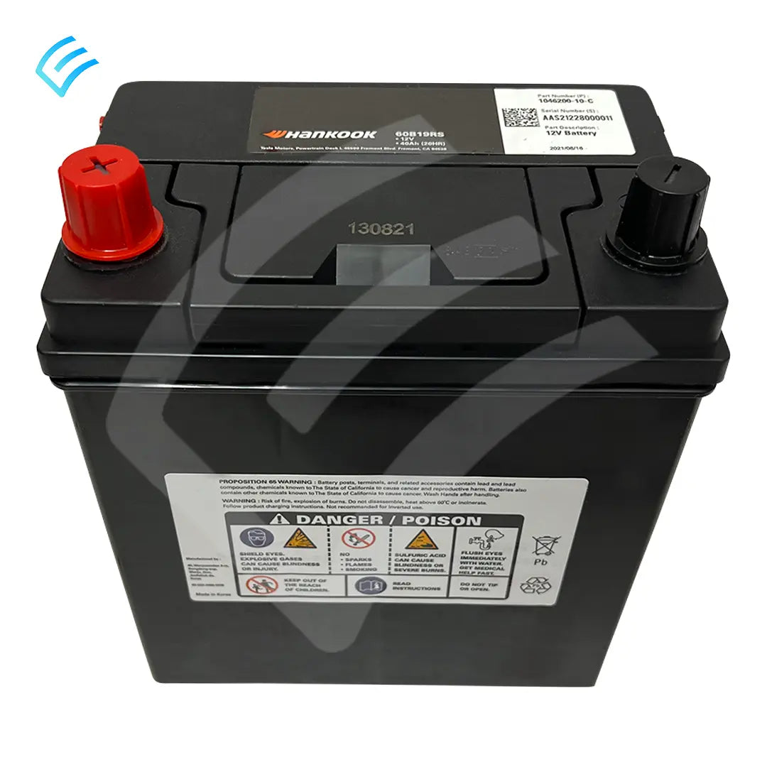 NEW OEM Tesla Model X 12V Battery AtlasBX B19 Flooded 1046200-10-C