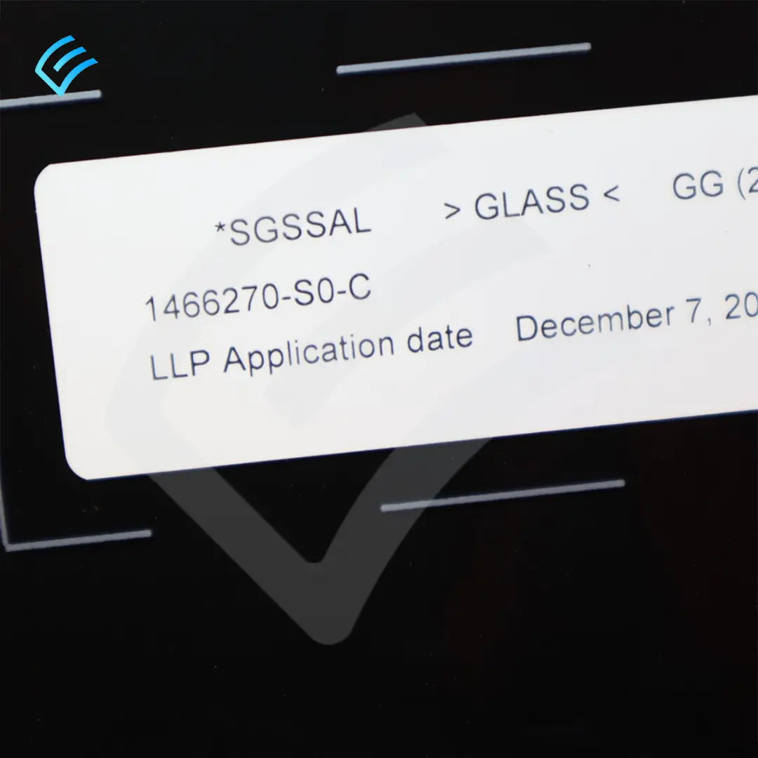 NEW OEM Tesla Model 3 Windshield Glass Assembly Left Hand Drive Infrared Acoustic No Sensor 1466270-S0-J