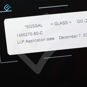 NEW OEM Tesla Model 3 Windshield Glass Assembly Left Hand Drive Infrared Acoustic No Sensor 1466270-S0-J