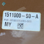 NEW OEM Tesla MY Body Side Outer LH Service E-Coated Assembly 1511000-S0-A