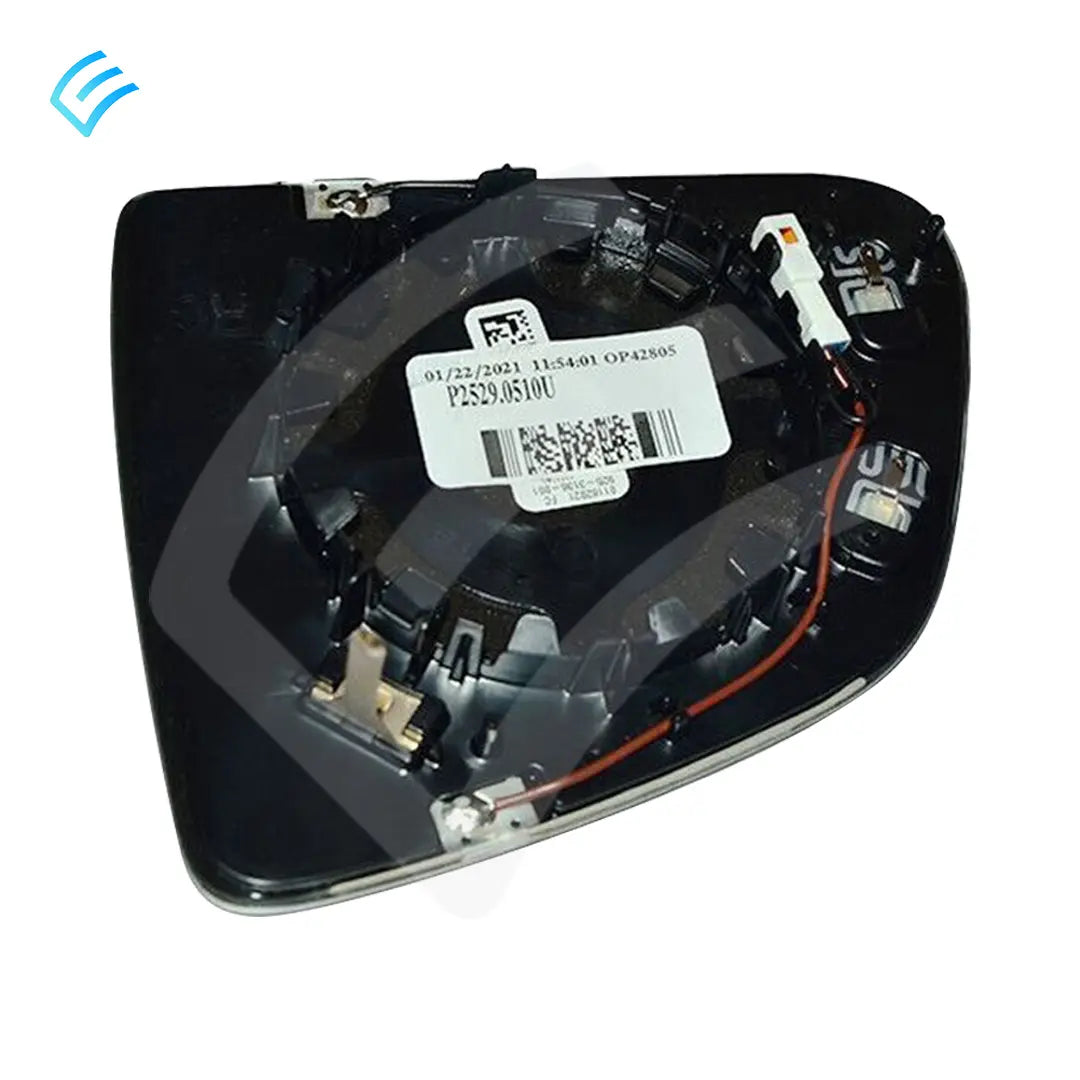 NEW OEM Tesla Model Y Premium Exterior Mirror Glass Right Hand Domestic 1615883-00-A