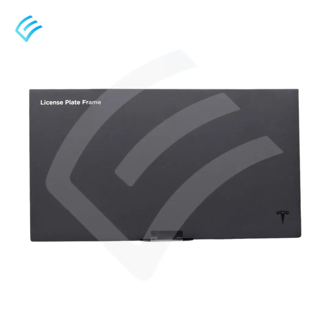 NEW OEM Tesla Model 3 Rear License Plate Frame Satin Black 1703855-00-A
