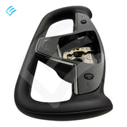 NEW OEM Tesla Model S/X Yoke Steering Wheel Assembly PUR Mechanical Horn 1965131-00-C