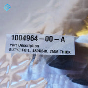 NEW OEM Tesla Model Y/Cybertruck Butyl Foil Patch 480x240x2MM 1004964-00-A