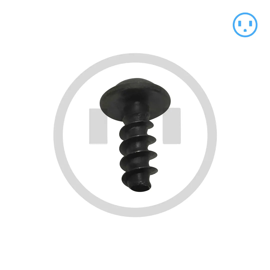 NEW OEM Tesla Model 3 Rear License Plate Screw Philips Zinc Nickel Black 1019047-00-D