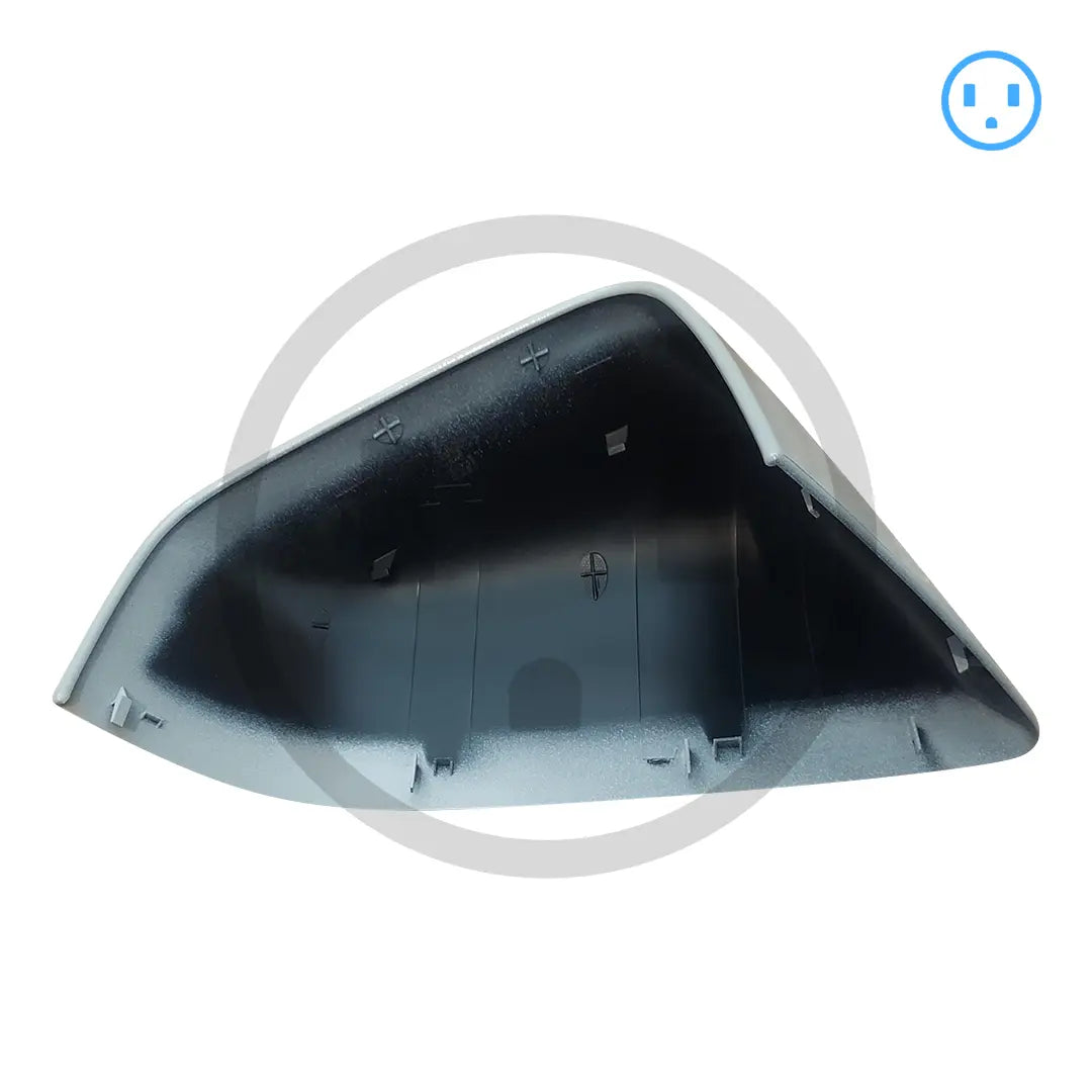 NEW OEM Tesla Model X Exterior Mirror Skull Cap Left Hand Pearl White PPSW 1054430-11-D