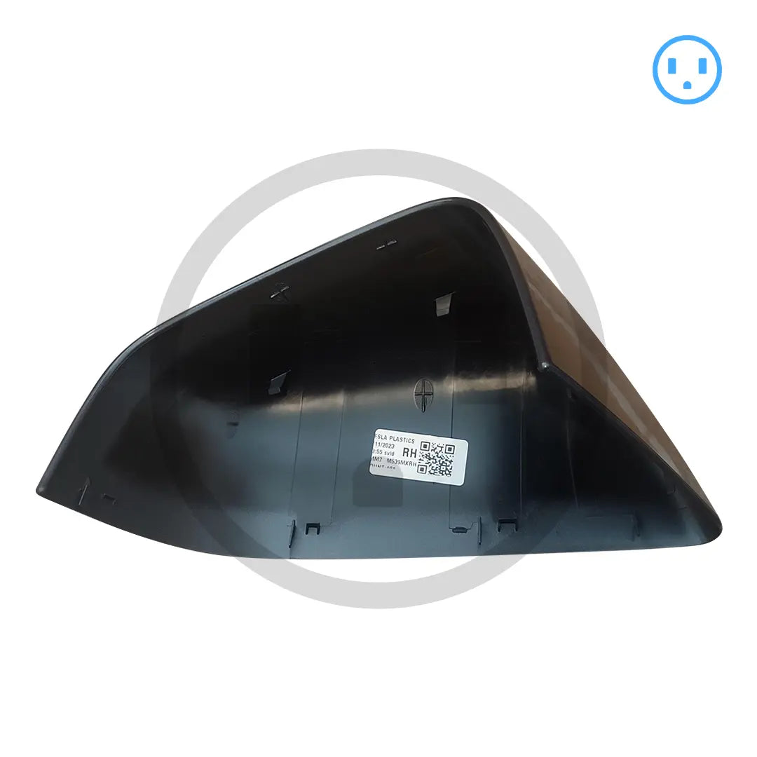 NEW OEM Tesla Model X Exterior Mirror Skull Cap Left Hand Steel Grey PMNG 1054430-12-D