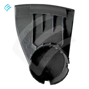 NEW OEM Tesla MS Lug Nut Cover Twin Turbine Grey 1071979-00-A