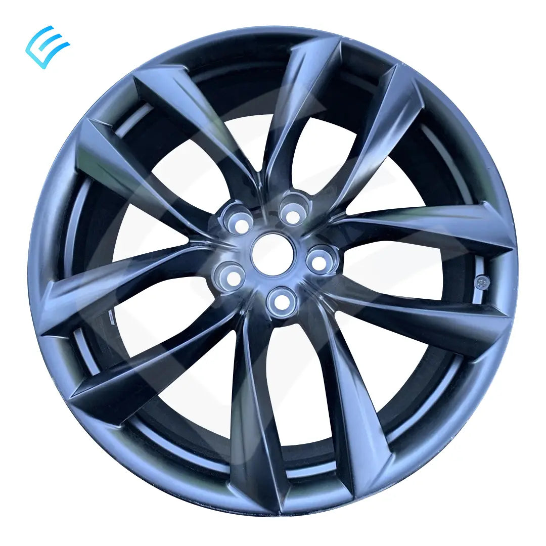 NEW OEM Tesla Model S Wheel 21X9.0 Armor Black Arachnid Rear 1075749-01-D