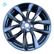 NEW OEM Tesla Model S Wheel 21X9.0 Armor Black Arachnid Rear 1075749-01-D