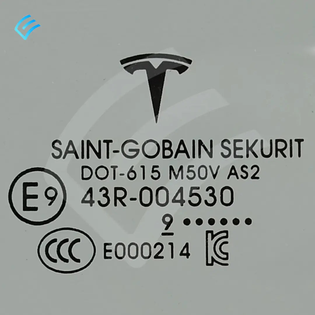 NEW OEM Tesla Model 3 Front Door Moving Side Glass Right Hand 1077901-99-A