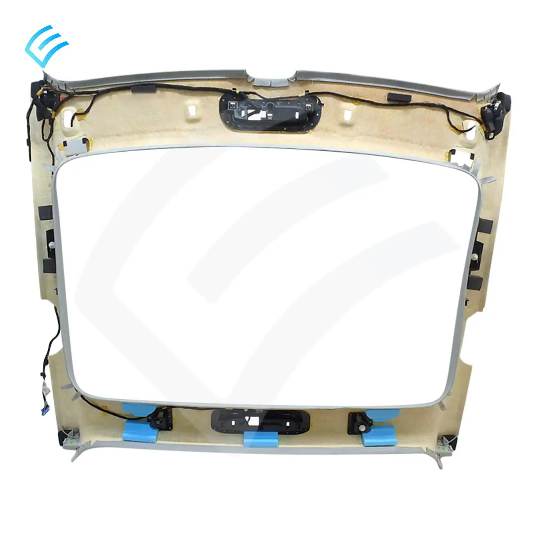 NEW OEM Tesla Model 3 Front Headliner Assembly - Premium - Fixed Glass Roof - Ultra Suede Grey 1101060-82-F