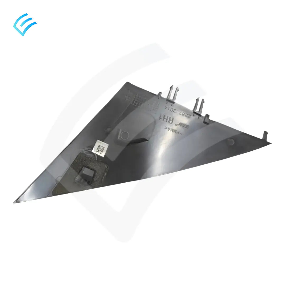 NEW OEM Tesla Model 3 Exterior Mirror A-Pillar Applique Right Hand 1130656-00-G