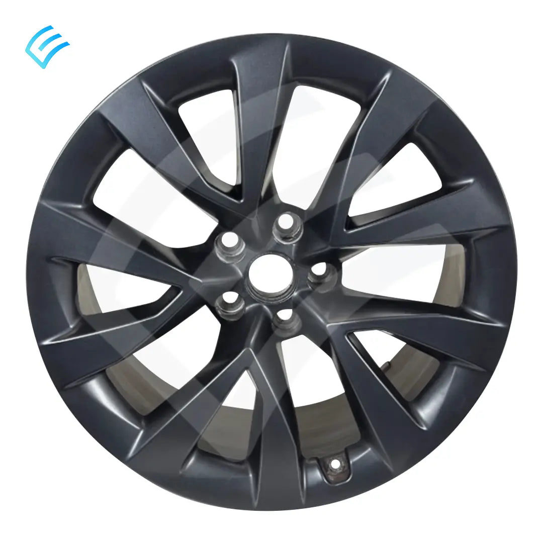 NEW OEM Tesla Model X Rear Wheel 20x10J ET35 Cyberstream Gunpowder 1244222-01-B