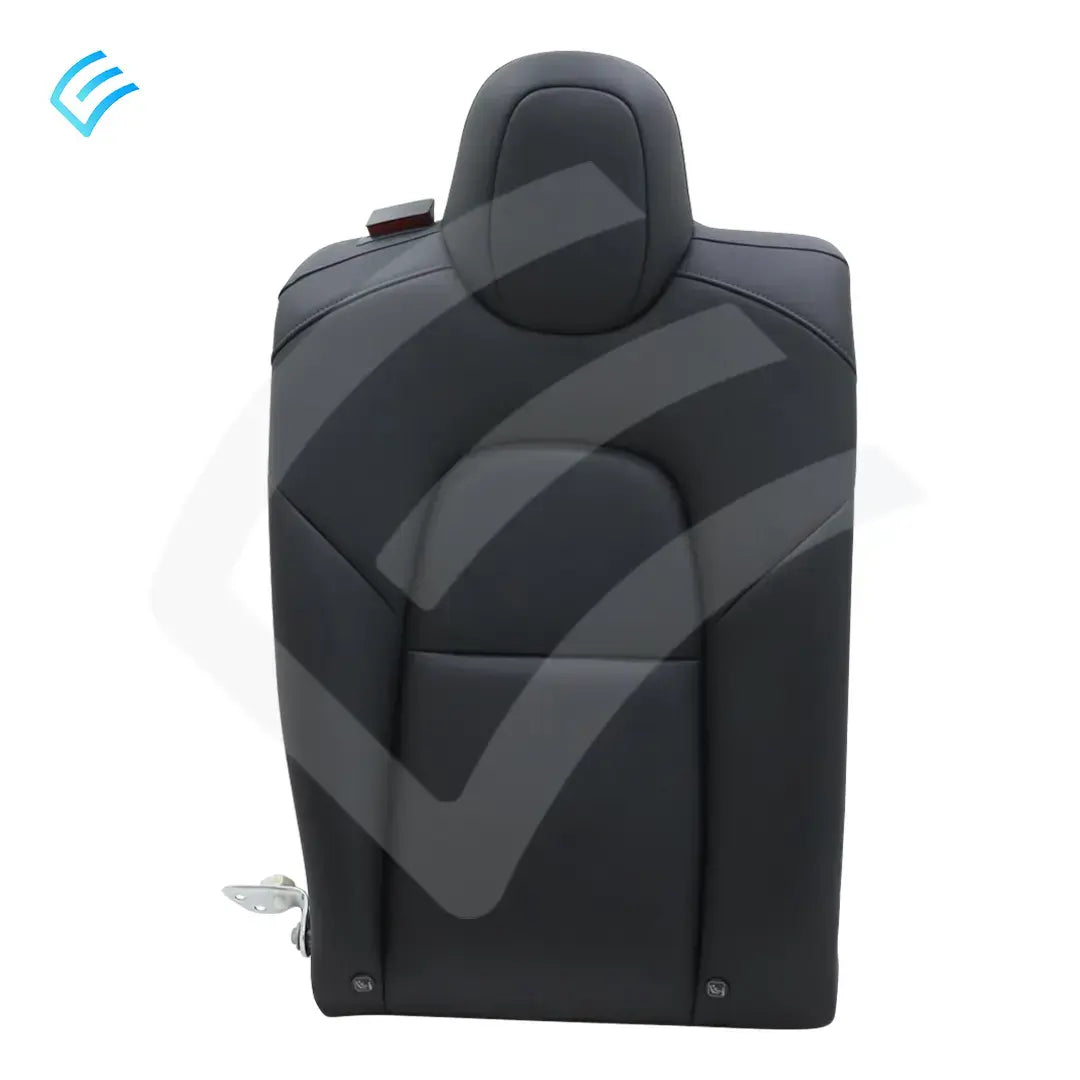 NUEVO OEM Tesla Model 3 Conjunto de cubierta de moldura suave para respaldo de asiento de segunda fila, lado derecho, negro 1452689-01-B