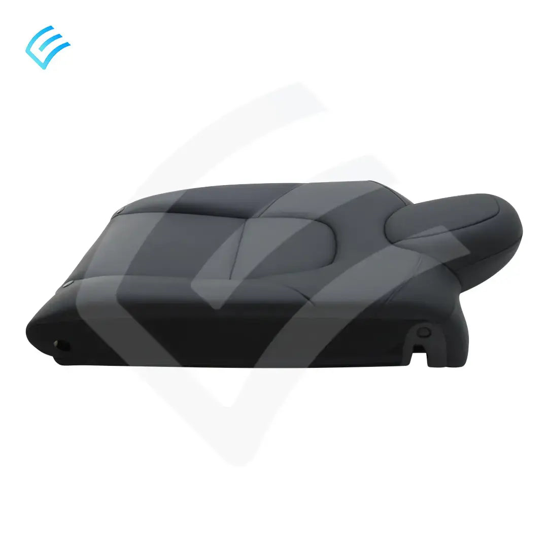 NUEVO OEM Tesla Model 3 Conjunto de cubierta de moldura suave para respaldo de asiento de segunda fila, lado derecho, negro 1452689-01-B