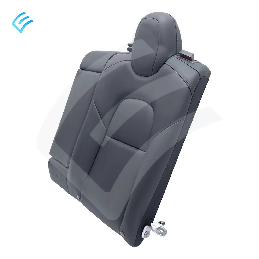 NUEVO OEM Tesla Model 3 Conjunto de cubierta de moldura suave para respaldo de asiento de segunda fila, lado izquierdo, negro 1452692-01-B