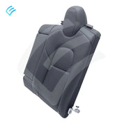 NUEVO OEM Tesla Model 3 Conjunto de cubierta de moldura suave para respaldo de asiento de segunda fila, lado izquierdo, negro 1452692-01-B