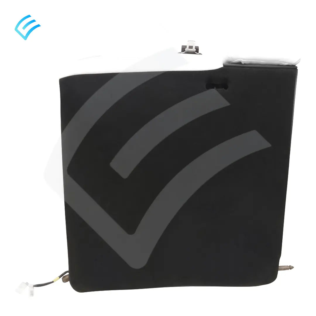 NUEVO OEM Tesla Model 3 Conjunto de cubierta de moldura suave para respaldo de asiento de segunda fila, lado izquierdo, blanco 1452692-02-B