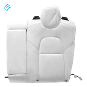 NUEVO OEM Tesla Model 3 Conjunto de cubierta de moldura suave para respaldo de asiento de segunda fila, lado izquierdo, blanco 1452692-02-K