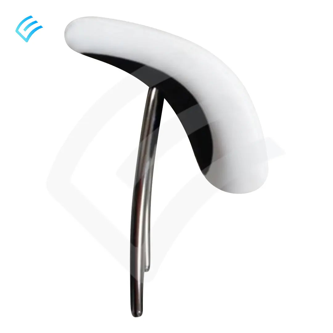 NEW OEM Tesla Model 3 Second Row Center Headrest Assembly White 1465567-02-A