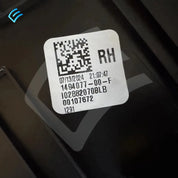 NEW OEM Tesla Model Y Second Row Right-Hand Backpanel - 1494077-00-F