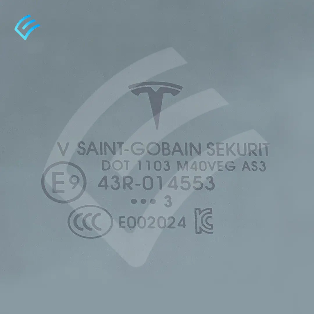 NUEVA puerta trasera de cristal lateral móvil Tesla Model Y OEM, izquierda, sin marco, templada, 1495506-00-B