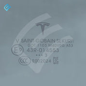 NUEVA puerta trasera de cristal lateral móvil Tesla Model Y OEM, izquierda, sin marco, templada, 1495506-00-B