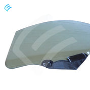 NUEVO OEM Tesla Model Y Puerta delantera de vidrio lateral móvil izquierda con revestimiento hidrofóbico de vidrio templado desnudo 1495508-00-B