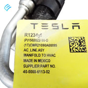 NEW OEM Tesla Model Y AC Line Assembly Supermanifold to HVAC 1502022-50-D