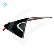 Embellecedor lateral repetidor OEM nuevo para Tesla Model 3/Y/S/X - Cromo Aero Rib - Lado izquierdo 1514877-01-C