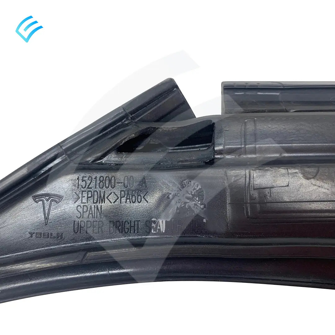 NEW OEM Tesla Model X Upper Bright Front Right Seal 1521800-00-A
