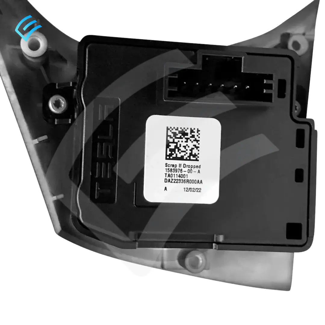 Interruptor de volante OEM para Tesla Model Y, lado derecho, aluminio mate, 1583976-00-A