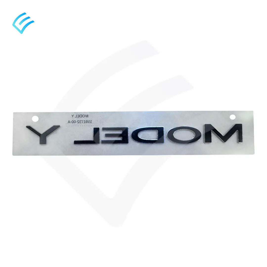 NEW OEM Tesla Model Y Rear Badge Emblem 1592732-00-A