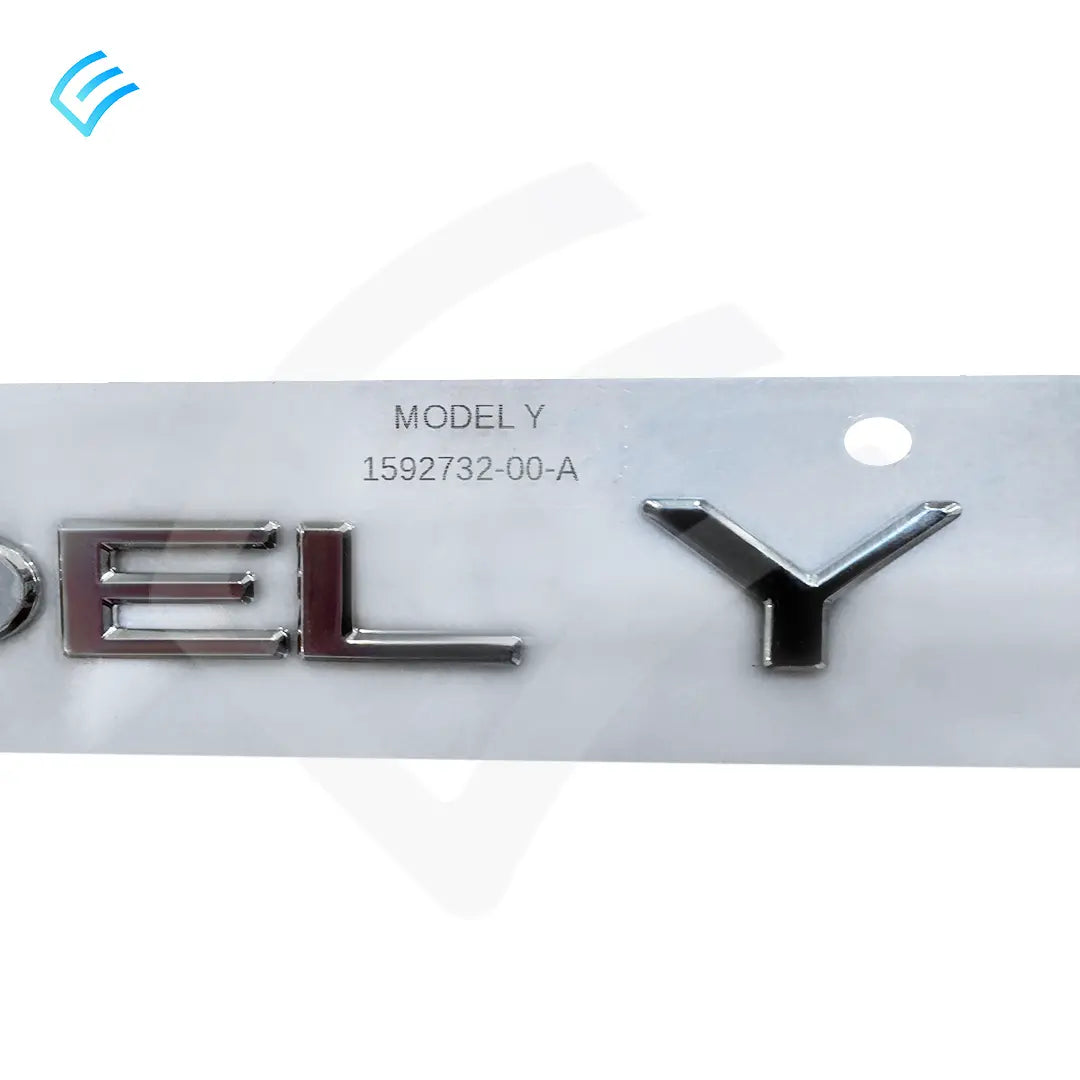 NEW OEM Tesla Model Y Rear Badge Emblem 1592732-00-A