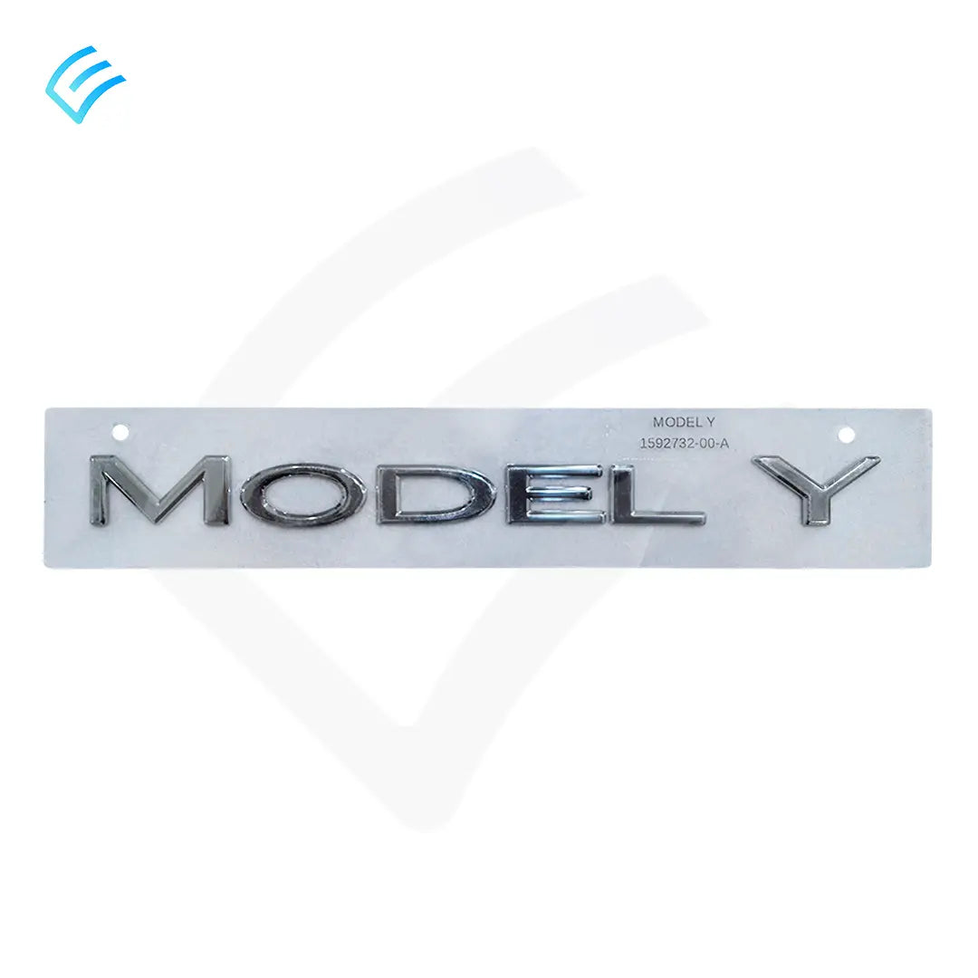 NEW OEM Tesla Model Y Rear Badge Emblem 1592732-00-A