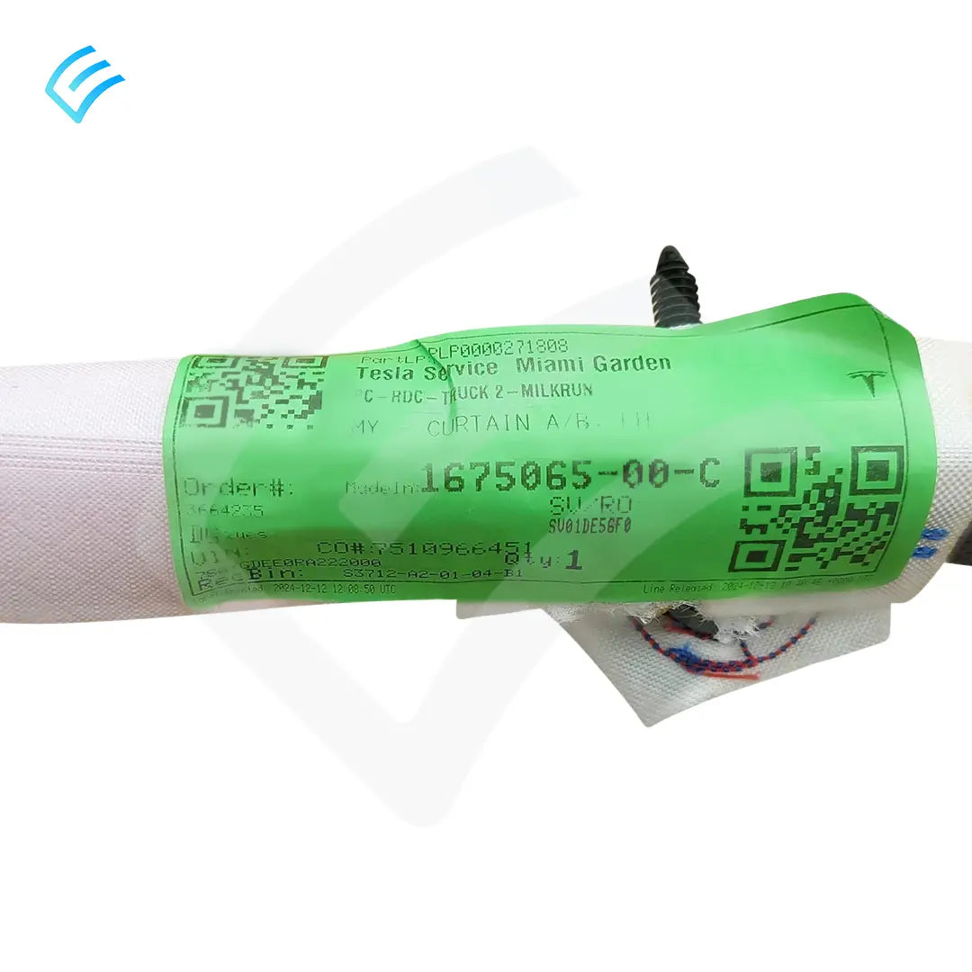 NUEVO OEM Tesla Model Y Airbag de cortina mano izquierda 1675065-00-D