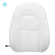 NEW OEM Tesla Model Y First Row Seat Back Soft Trim Cover Assembly Left Hand White Farside Airbag 1763883-02-C