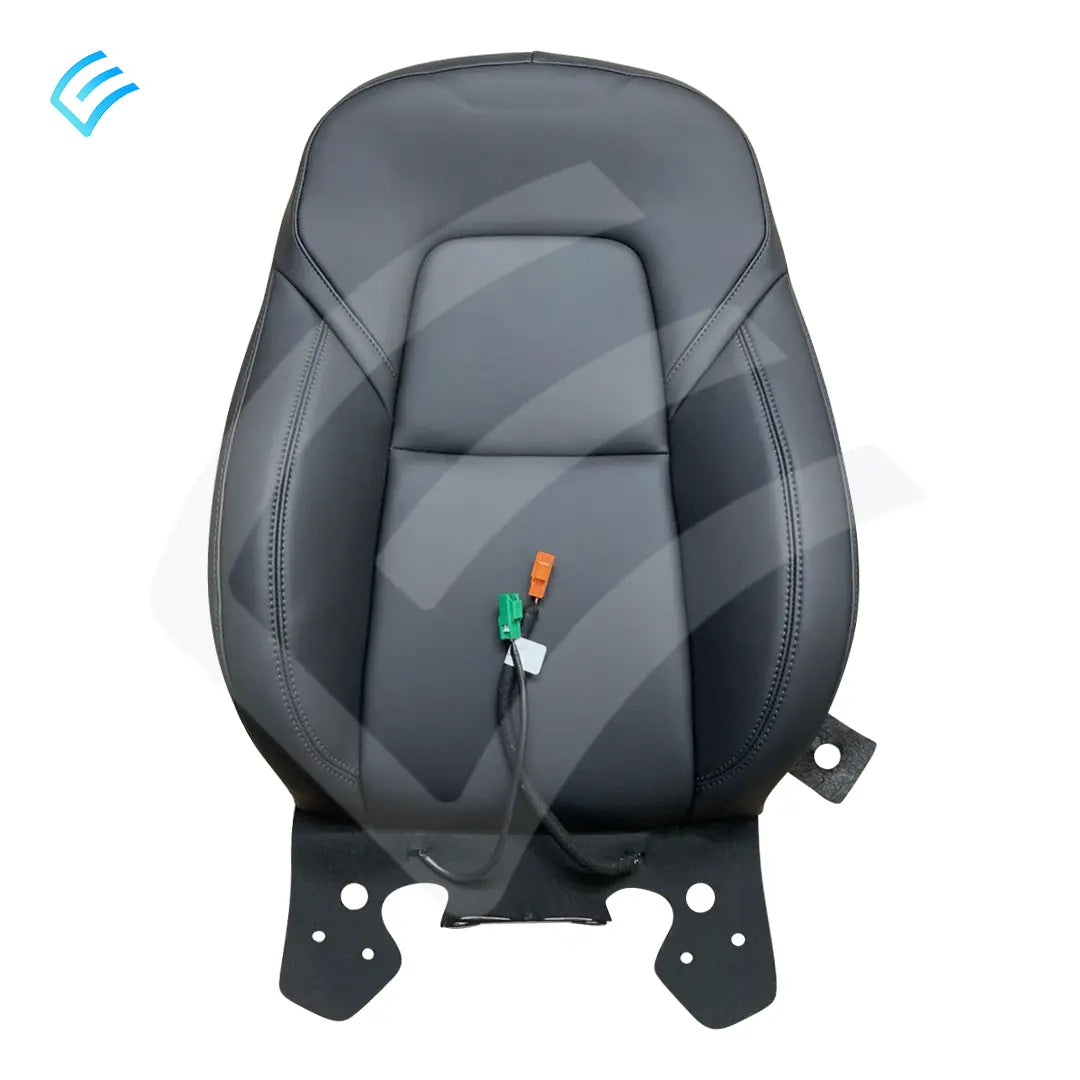 NEW OEM Tesla Model Y First Row Seat Back Soft Trim Cover Assembly Left Hand Black Farside Airbag 1763885-01-F