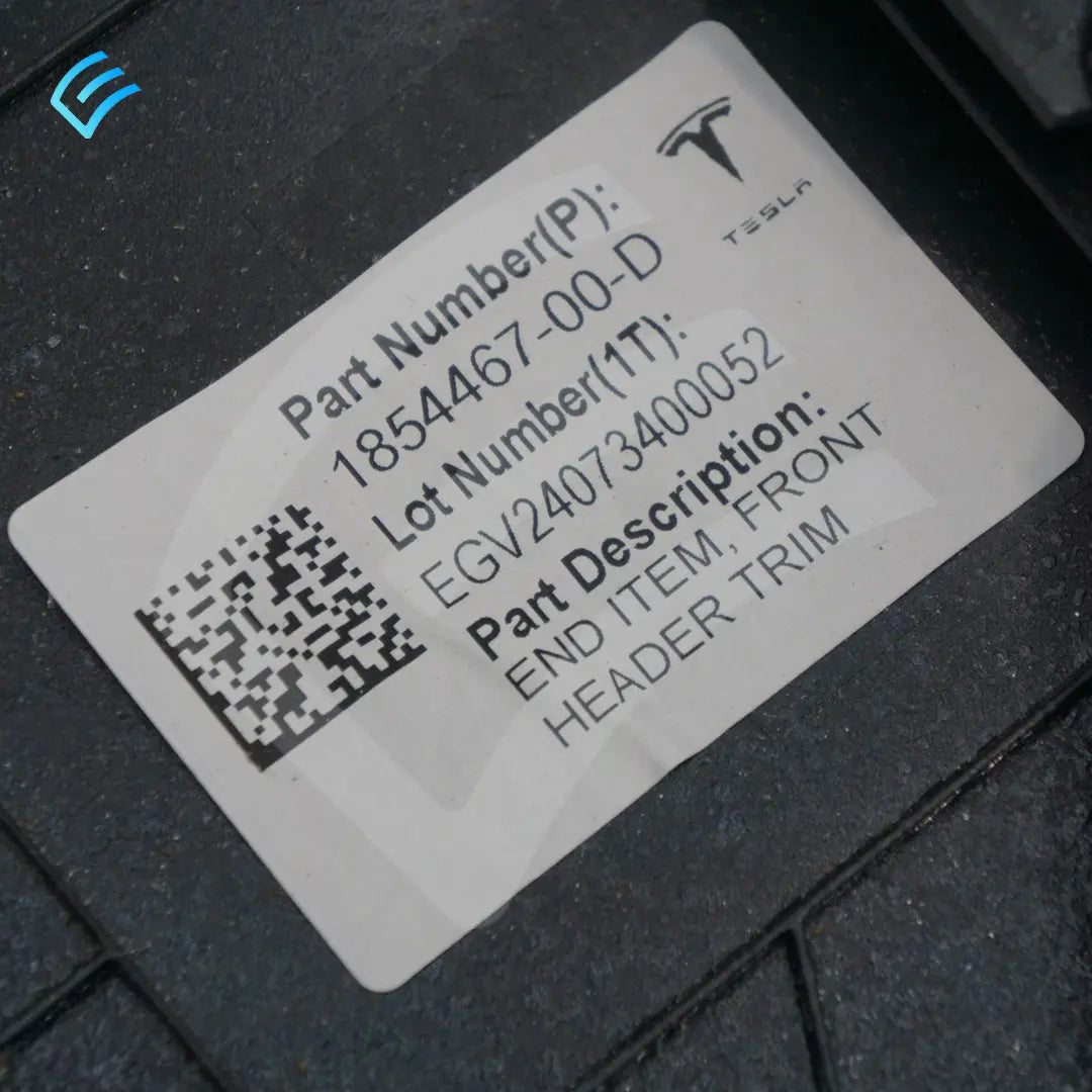 NEW OEM Tesla Cybertruck Front Headliner 1854467-00-D