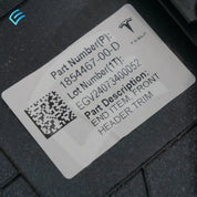 NEW OEM Tesla Cybertruck Front Headliner 1854467-00-D