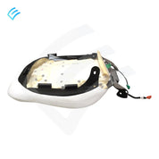 NUEVO OEM Tesla Model 3/Y Conjunto de cubierta de moldura suave para respaldo de asiento de primera fila, lado derecho, blanco 1920673-02-A