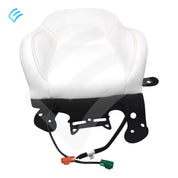 NUEVO OEM Tesla Model 3/Y Conjunto de cubierta de moldura suave para respaldo de asiento de primera fila, lado derecho, blanco 1920673-02-A