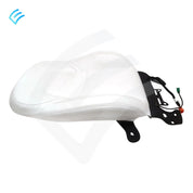 NUEVO OEM Tesla Model 3/Y Conjunto de cubierta de moldura suave para respaldo de asiento de primera fila, lado derecho, blanco 1920673-02-A