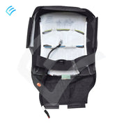 NUEVO OEM Tesla Model 3/Y - Conjunto de funda de cojín de asiento de primera fila suave, lado derecho, negro, 1920674-01-A