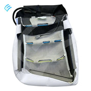 NUEVO OEM Tesla Model 3/Y - Conjunto de funda de cojín de asiento de primera fila suave, lado derecho, blanco, 1920674-02-A
