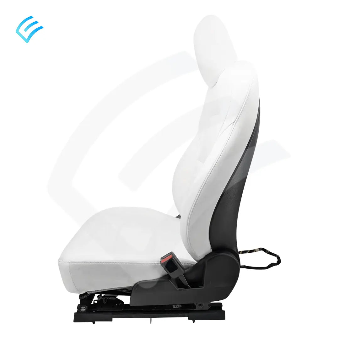NUEVO conjunto de asiento de primera fila para Tesla Model 3, OEM, lado derecho, blanco, 7654324-82-D