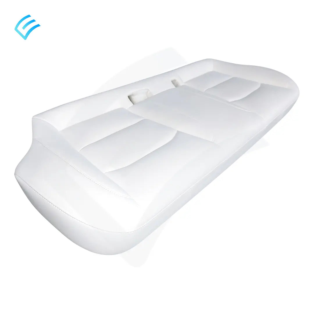 NUEVO conjunto de cojín de asiento de segunda fila OEM para Tesla Model 3, blanco, 7654336-02-C
